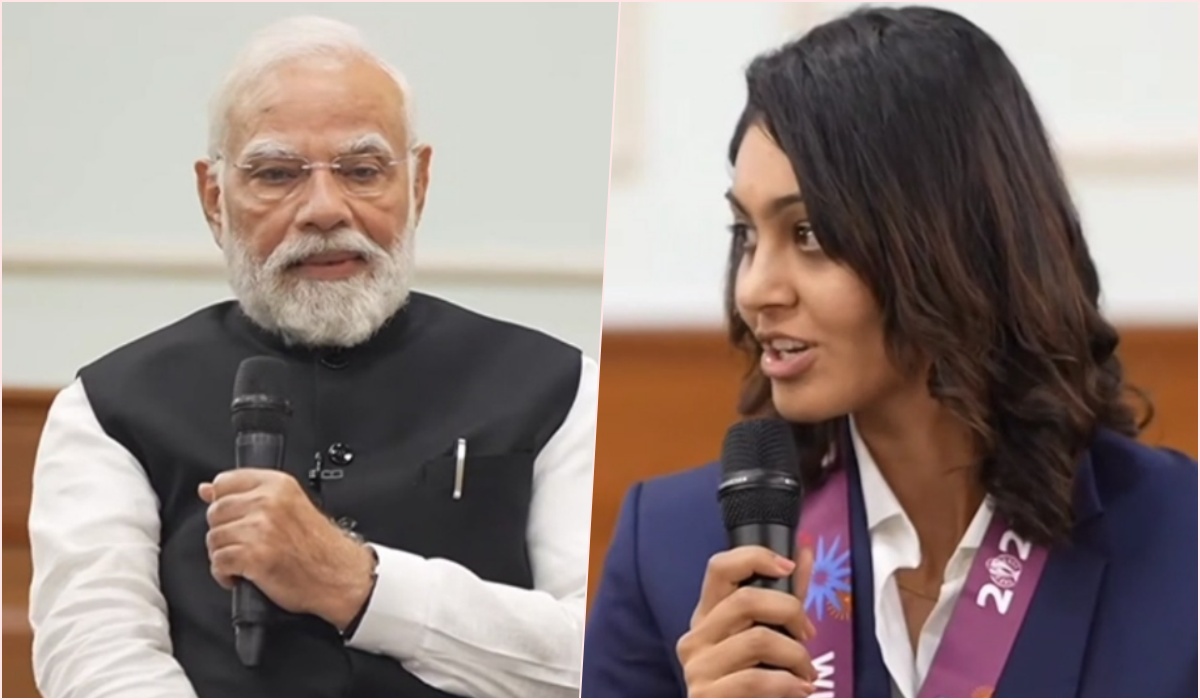 आपकी स्किन इतना ग्लो कैसे करती है.. हरलीन के सवाल पर पीएम मोदी ने खोला राज