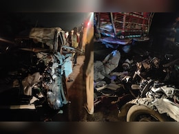 बाराबंकी में भीषण सड़क हादसा, ट्रक और अर्टिगा की आमने-सामने टक्कर में छह की मौत