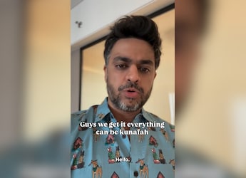 Comedian Rohan Joshi's Rant About Kunafa Being Put In Everything Is Too Relatable