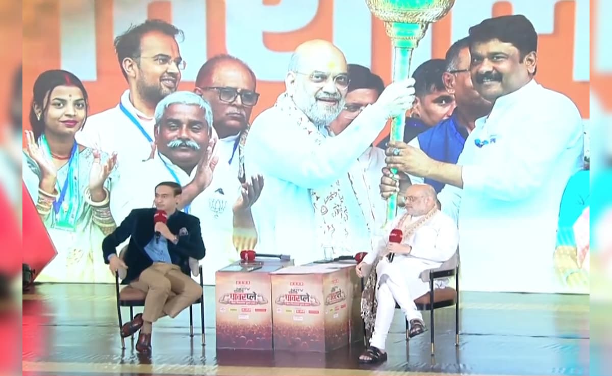 "Maoist-Free India By March 31 Next Year": Amit Shah To NDTV