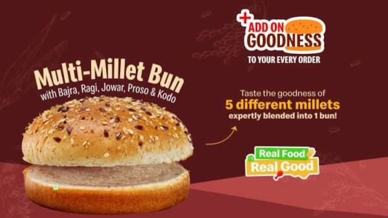"<i>Videshi</i> Turns To <i>Swadeshi</i>": McDonald's Launches Multi-Millet Burger Bun Using Indian Technology