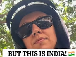 Viral: Italian Woman Hails Bengaluru's Safety After Leaving Helmet Out. Says, "In Italy, It Wouldn't Last 2 Minutes"