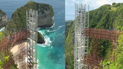 Bali Says No To Chinese Glass Lift On Nusa Penida Beach After Viral Photos Get Trolled