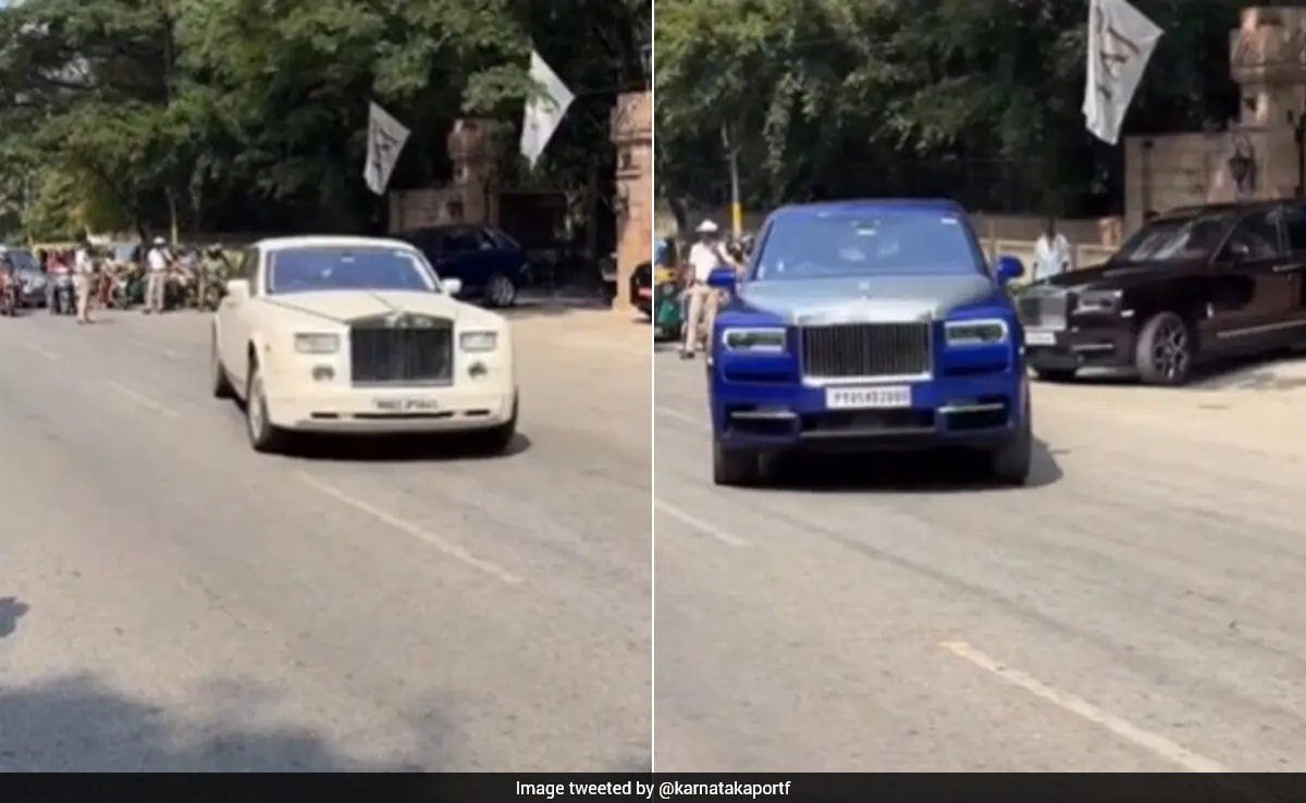 Rolls-Royce Fleet Stuns Bengaluru, Causes Traffic Jam