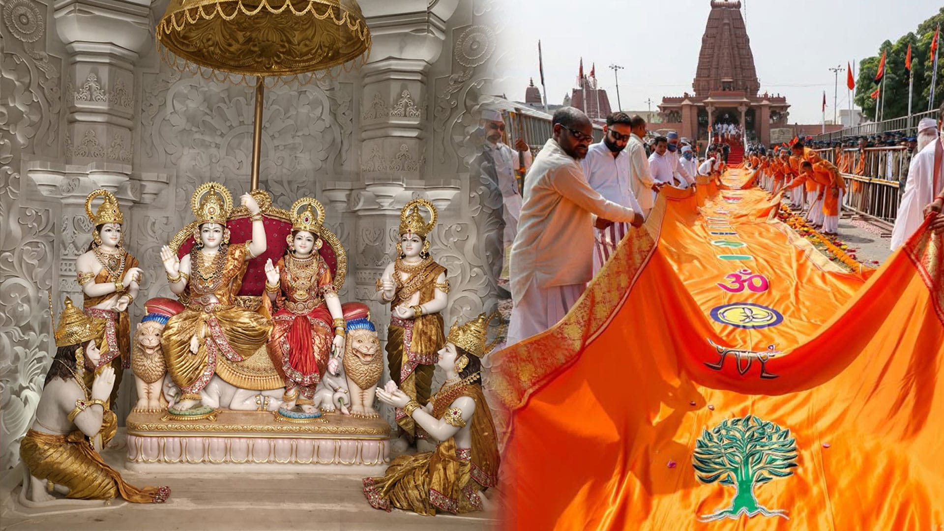 "A Personal, Spiritual Moment": Devotees Call Ram Mandir Flag Hoisting Historic