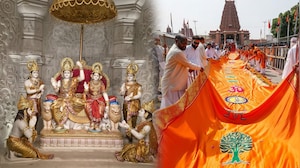 "A Personal, Spiritual Moment": Devotees Call Ram Mandir Flag Hoisting Historic