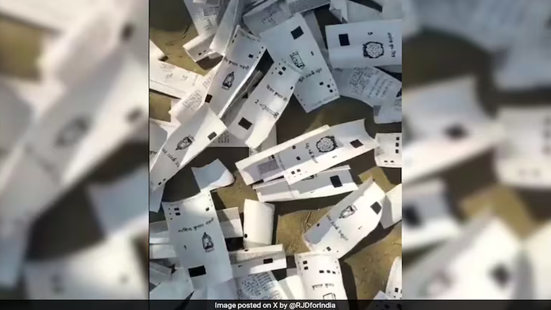 VVPAT Slips Found Dumped On Road In Bihar, Poll Official Suspended