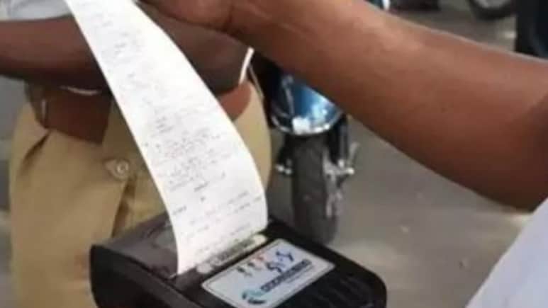 UP में स्कूटी का चालान 20 लाख 74000 रुपये, नियम तोड़ने वाला भी हैरान, जानें हुआ क्या