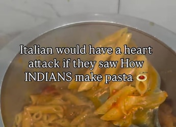 Viral Video: Woman Cooks Pasta In Pressure Cooker. Foodies Call It 'Pasta Do Pyaza'