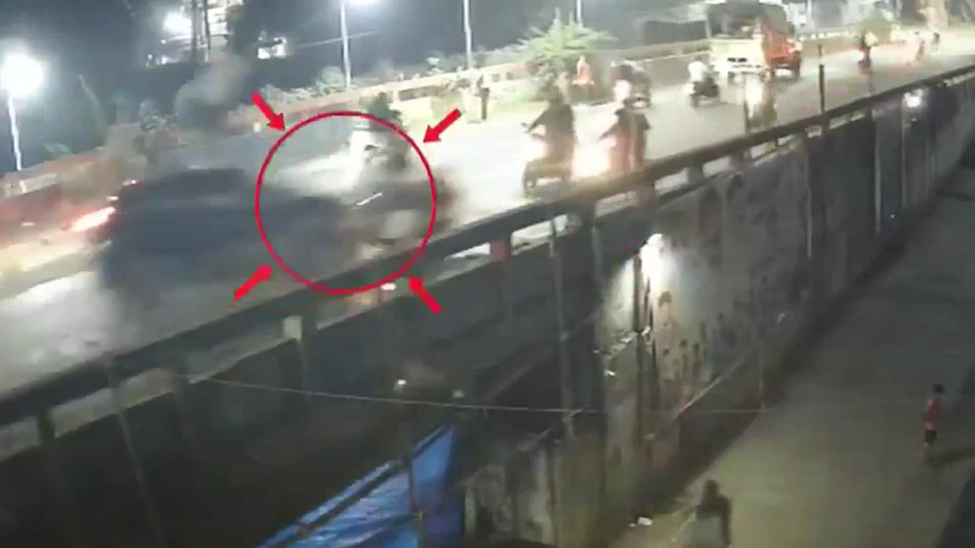 2 Dead, Several Injured As Car Hits Two-Wheelers On Flyover In Maharashtra: Cops