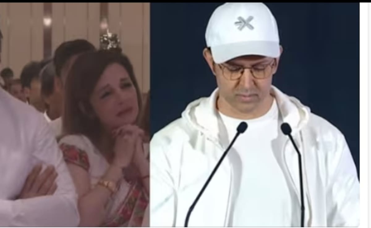 Zarine Khan Prayer Meet: जरीन खान की प्रेयर मीट में फूट-फूट कर रोती दिखीं सुज़ैन खान, एक्स हसबैंड ऋतिक रोशन ने कहा-आपसे प्यार पाना...