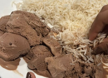 Swiggy Calls Rice And Chocolate Ice Cream Swiggy Calls Rice And Chocolate Ice Cream