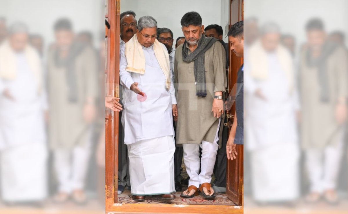 "No Differences, No Confusion": Siddaramaiah-DK Shivakumar's Unity Show