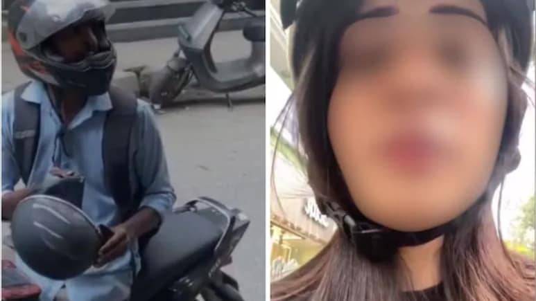 Rapido Rider: "भैया मत करो...",  धावत्या बाईकवर महिलेसोबत भयंकर घडलं, VIDEO आला समोर