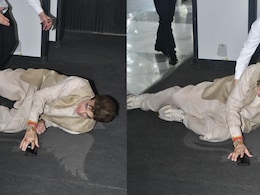 Veteran Actor Jeetendra Trips, Falls At Sussanne Khan's Mother Zarine Khan's Prayer Meet