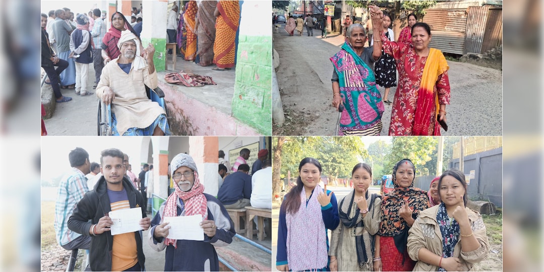 Bihar Election 2025 Phase 2 Voting LIVE Updates: Nearing Half-Mark, Bihar Records 47.62% Turnout Till 1:00 PM