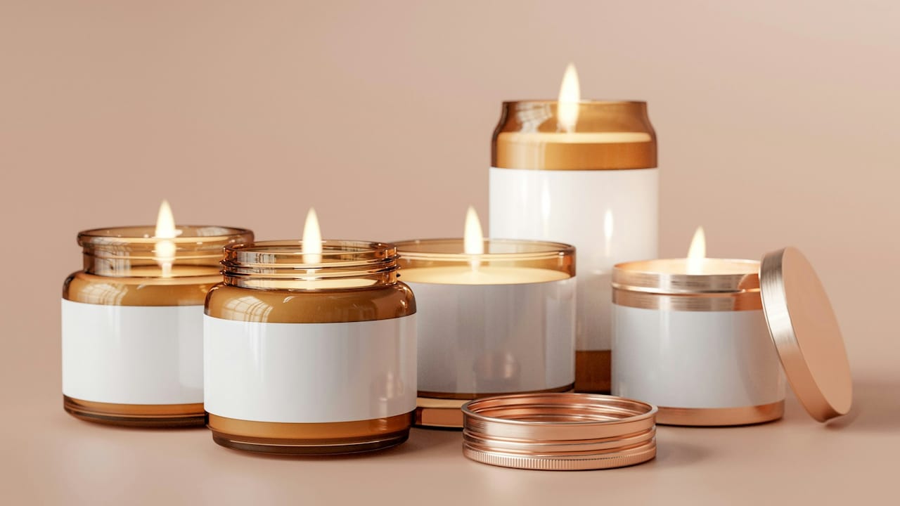 Life up your mood and make your home smell like winter with these scented candles