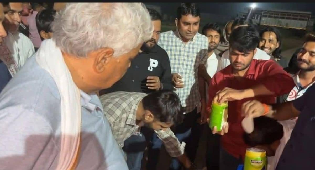 किरोड़ी लाल मीणा ने रात में छापा मारा. 