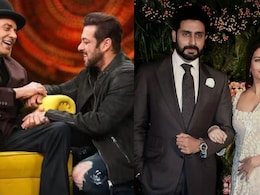 Salman Khan, Aishwarya Rai And Abhishek Bachchan Meet The Deols At Dharmendra's Prayer Meet