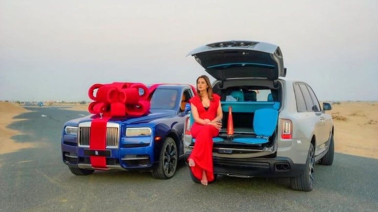 Actress Nargis Fakhri Gets Rolls-Royce Cullinan As Birthday Gift; Check Pics