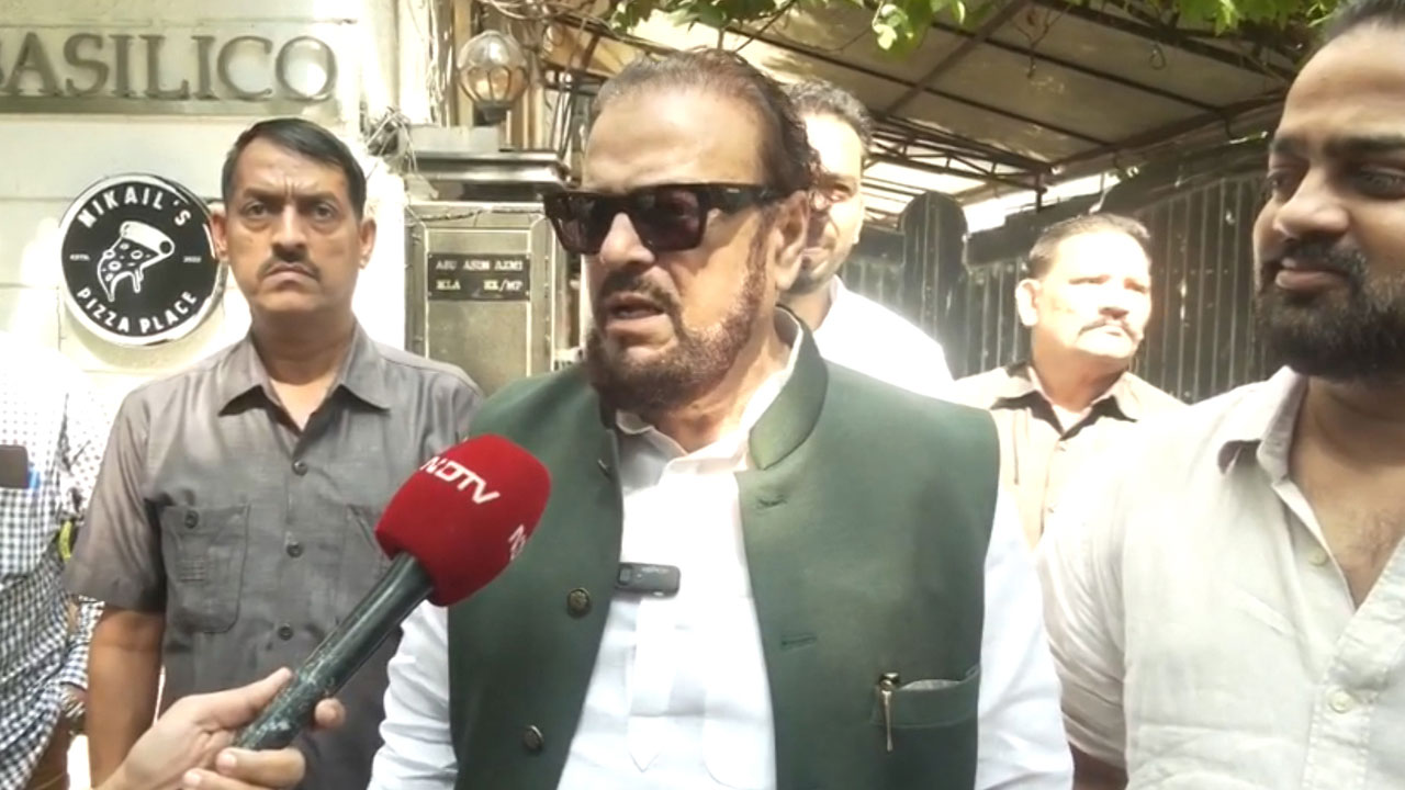 "No One Can Force Me To Sing Vande Mataram": Samajwadi's Abu Azmi Amid BJP Protests