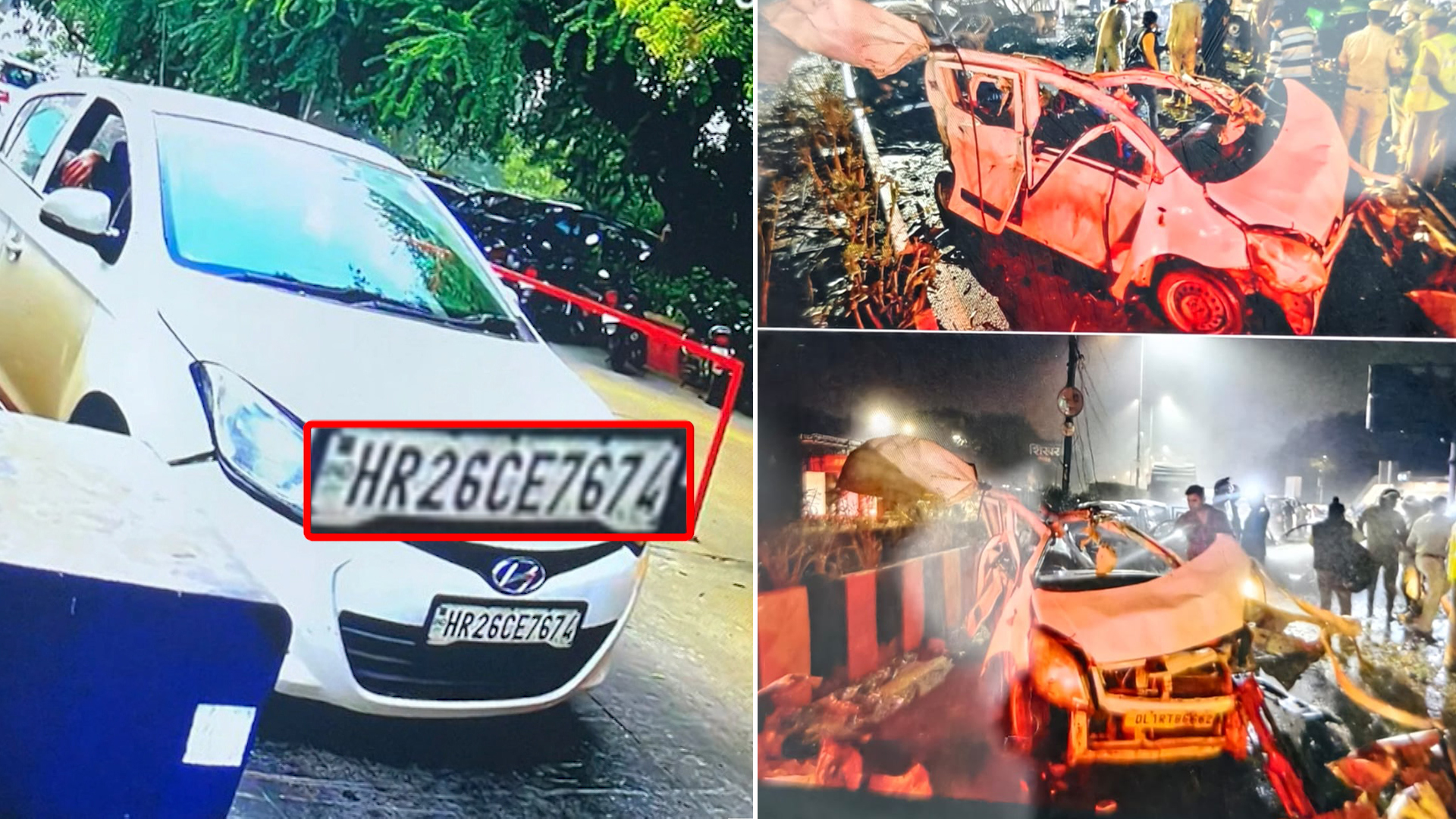 CCTV Tracks Car's Movement Before Red Fort Blast, 9 Killed