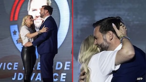 "Cameras Analysing My Every Move": Erika Kirk Amid Row Over Hug With JD Vance