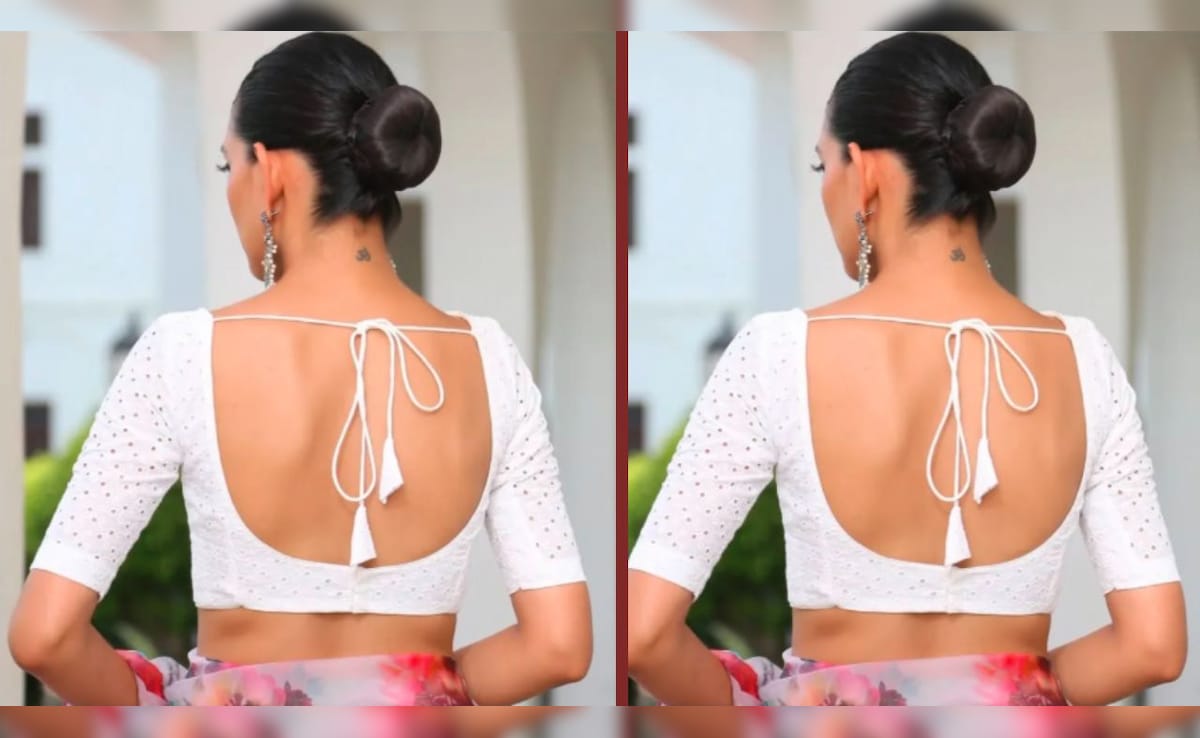 बैकलेस ब्लाउज डिजाइन बैकलेस ब्लाउज डिजाइन