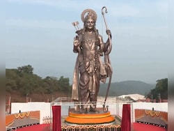 77-Foot Lord Ram Statue, Tallest In The World, Unveiled By PM Modi In Goa