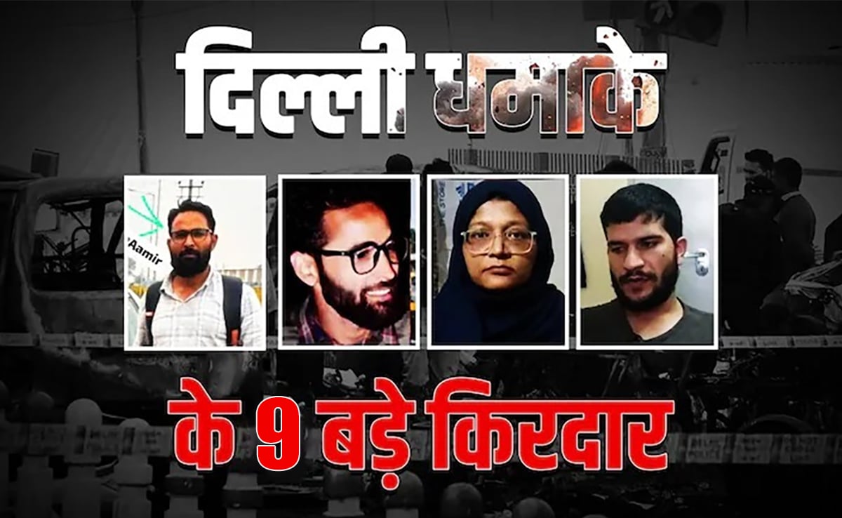 दिल्ली ब्लास्ट को अंजाम देने वाले आतंक के डॉक्टर मॉड्यूल के 9 किरदार, जानें किसे क्या मिला था काम