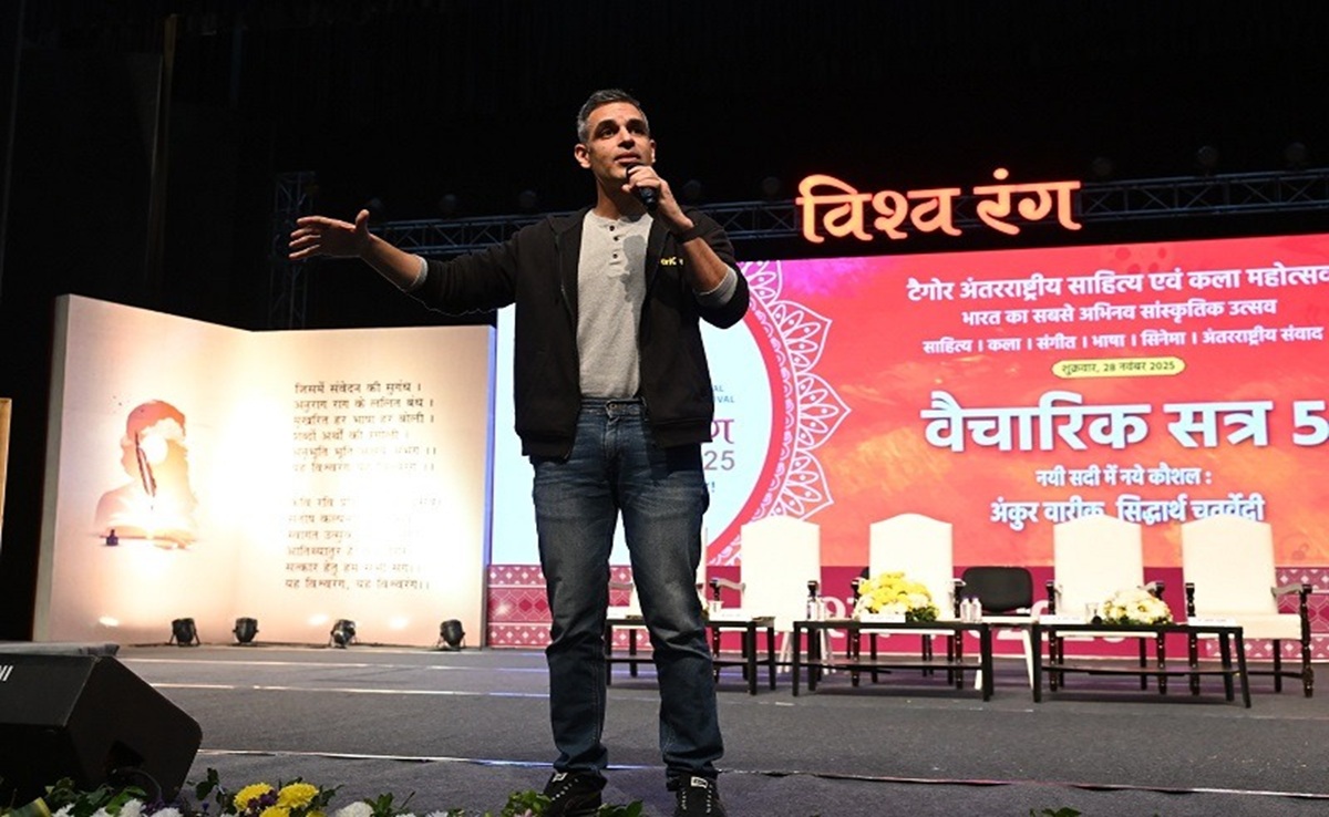 Ankur Warikoo: पोहा-जलेबी खाकर ही मंच पर आया हूं; भोपाल के विश्वरंग से अंकुर वारिकू ने युवाओं को दी टिप्स