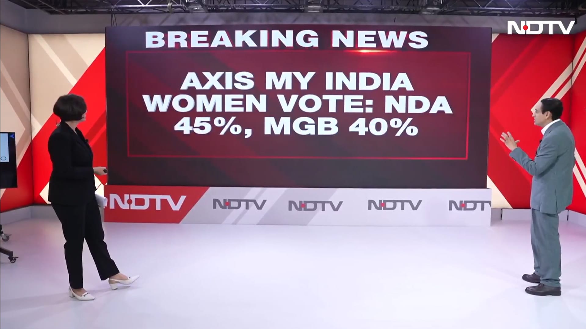 Axis My India Exit Poll: Women Voters Prefer NDA Over MGB