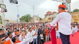 Ahilyanagar News: "दिवस उजाडायच्या आत...." राष्ट्रवादीच्या आमदाराचं चिथावणीखोर वक्तव्य, जाहीर सभेत आवाहन