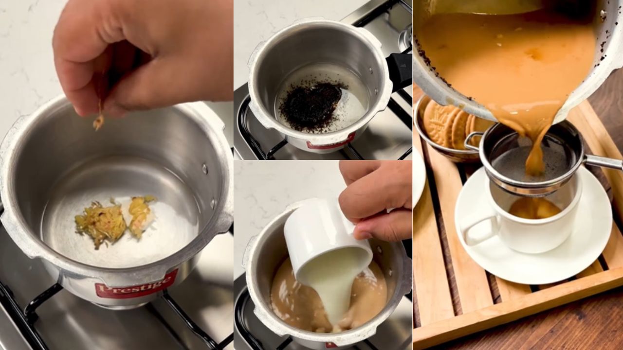 प्रेशर कुकर में चाय कैसे बनाएं? शेफ ने बताई आसान रेसिपी, 99% लोगों को नहीं होगा पता