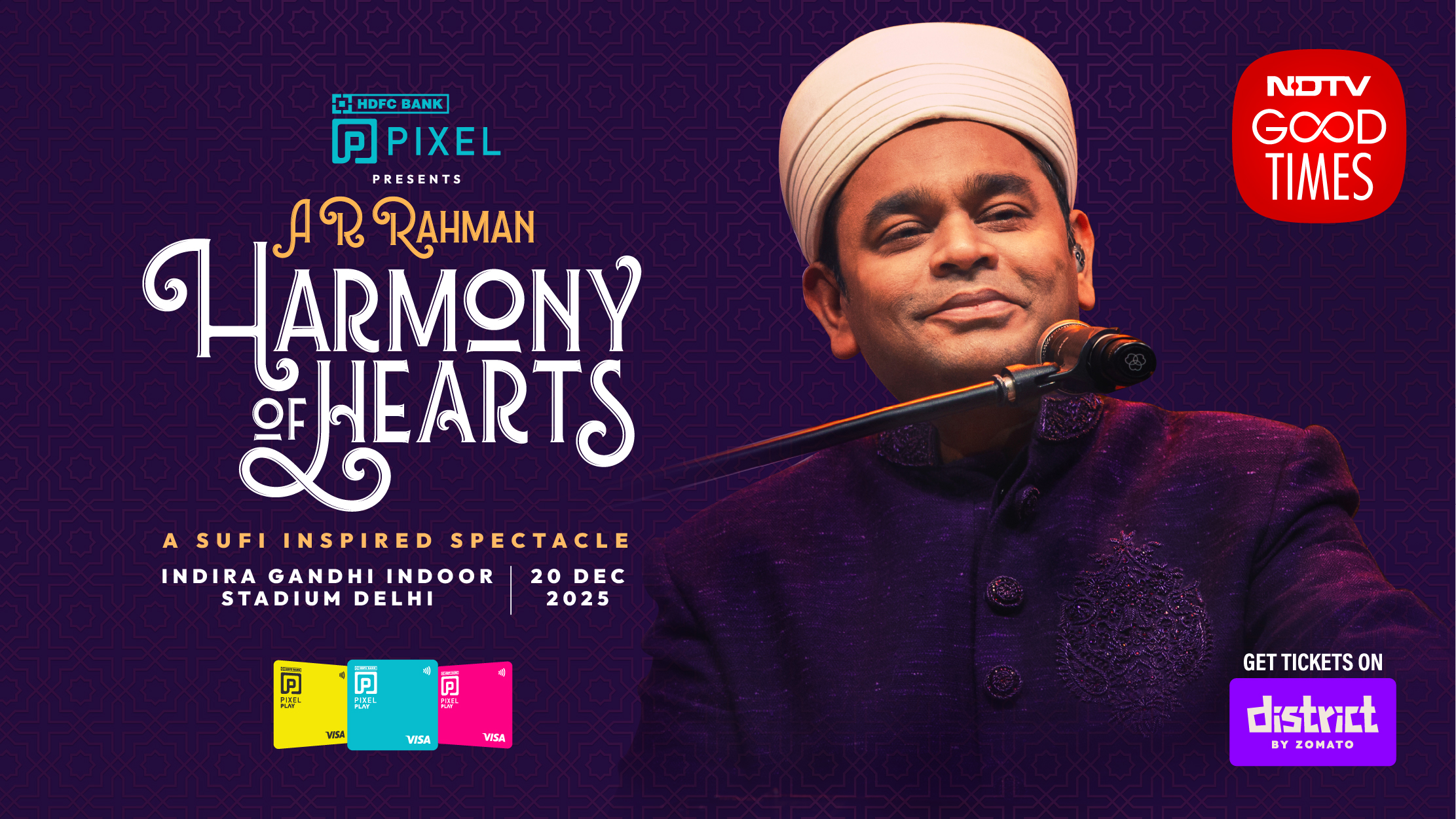 Harmony Of Hearts: NDTV Good Times Presents AR Rahman's Timeless Melodies Live In Delhi On Dec 20, Check Details