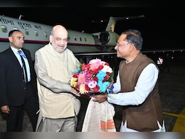 DGP-IGP conference: देर रात को छ्त्तीसगढ़ पहुंचे केंद्रीय गृहमंत्री अमित शाह, आज DGP-IGP कांफ्रेंस में लेंगे हिस्सा 