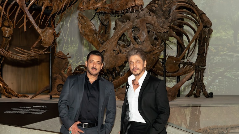 Shah Rukh Khan And Salman Khan Attend Natural History Museum Abu Dhabi's VIP Opening