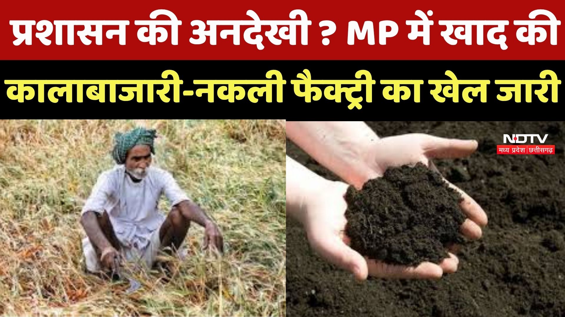 Madhya Pradesh News : Administration की अनदेखी ? MP में खाद की कालाबाजारी-नकली Factory का खेल जारी