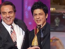 Shah Rukh Khan, Son Aryan Khan Arrive At Breach Candy Hospital To Meet Dharmendra