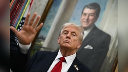 How Trump Put His Own Stamp On Reagan's 'Peace Through Strength' Mantle