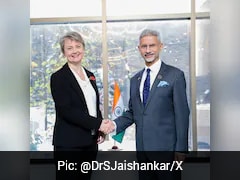 S Jaishankar Meets UK Foreign Secretary On Sidelines Of G7 Meeting
