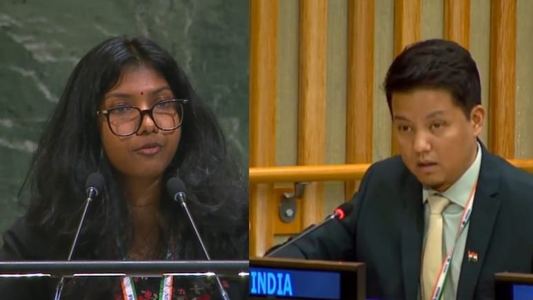 भारत ने फिर लगाई पाकिस्तान को लताड़, अभिव्यक्ति पर यूएन की रिपोर्ट का दावा भी नकारा  भारत ने फिर लगाई पाकिस्तान को लताड़, अभिव्यक्ति पर यूएन की रिपोर्ट का दावा भी नकारा