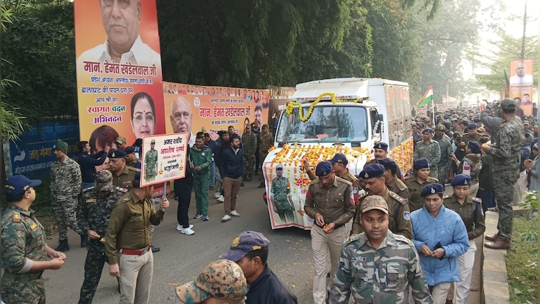 शहीद जवान की अंतिम यात्रा में शामिल होंगे CM मोहन यादव, जनवरी में थी शादी; नक्सलियों से मुठभेड़ में गई थी जान