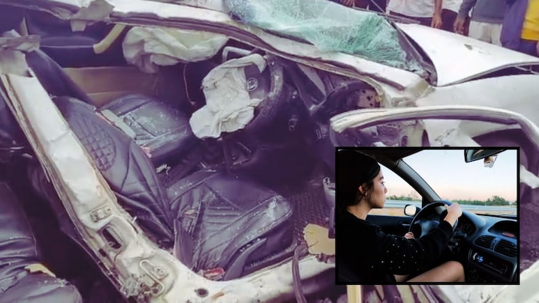 Girl Driving Car : 17 वर्षांच्या मुलीला कार शिकवताना भयंकर घडलं; बापासह तीन बहिणींचा जागीच मृत्यू