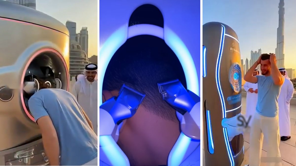 मशीन में सिर डाला और 2 सेकंड में मिल गया नया हेयरकट! क्या है इस वायरल मशीन की सच्चाई