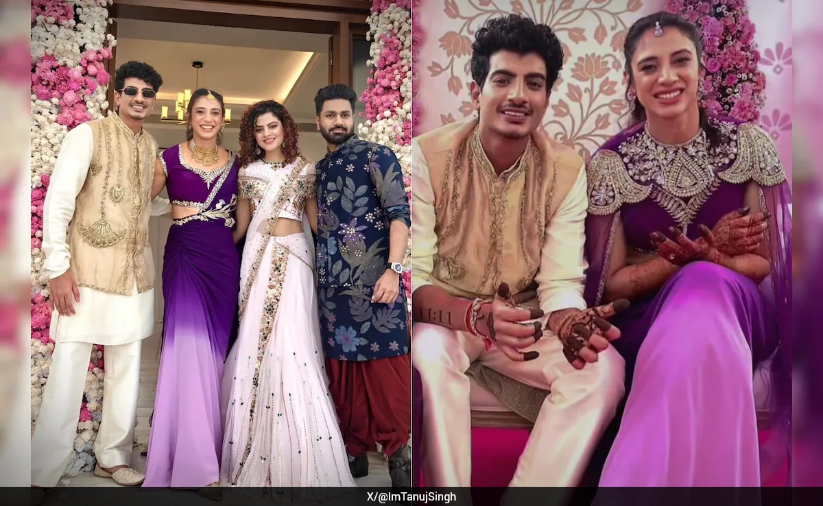 Smriti Mandhana to Marry Palash Muchhal Today in an Intimate Ceremony in Sangli