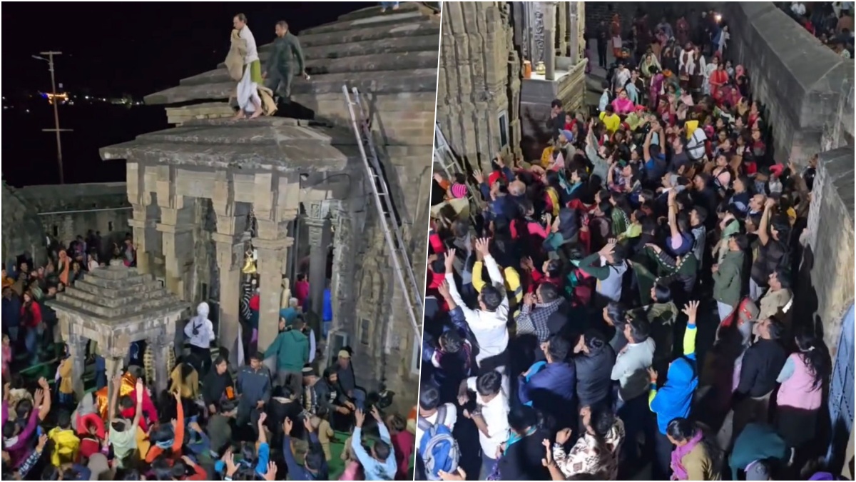 हिमाचल के बैजनाथ मंदिर में अखरोट बरसात, प्रसाद लेने उमड़ी भीड़...कैसे शुरू हुई आस्था से जुड़ी अनोखी परंपरा