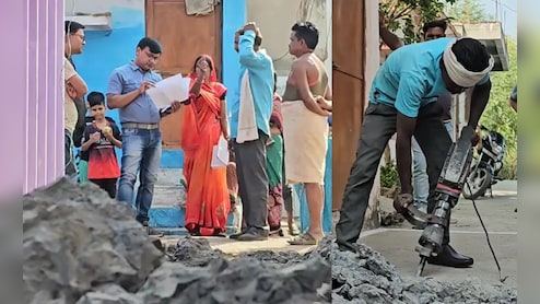 MP में इंजीनियरों का एक और कारनामा: करेली में पहले सड़क बनाई, जान‍िए अब वापस क्‍यों तोड़ दी?