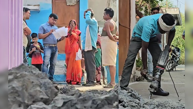 MP में इंजीनियरों का एक और कारनामा: करेली में पहले सड़क बनाई, जान‍िए अब वापस क्‍यों तोड़ दी?