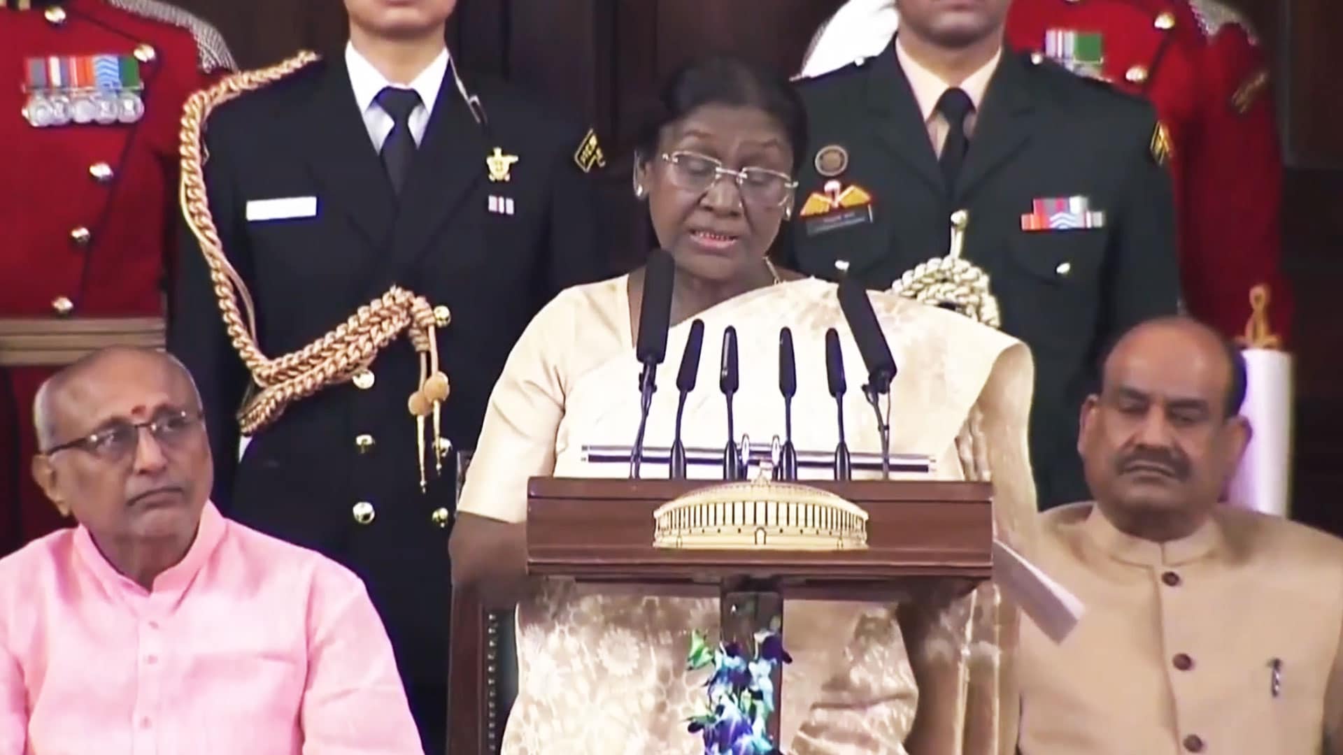 India Celebrates Constitution Day: President Droupadi Murmu Address To Parliament